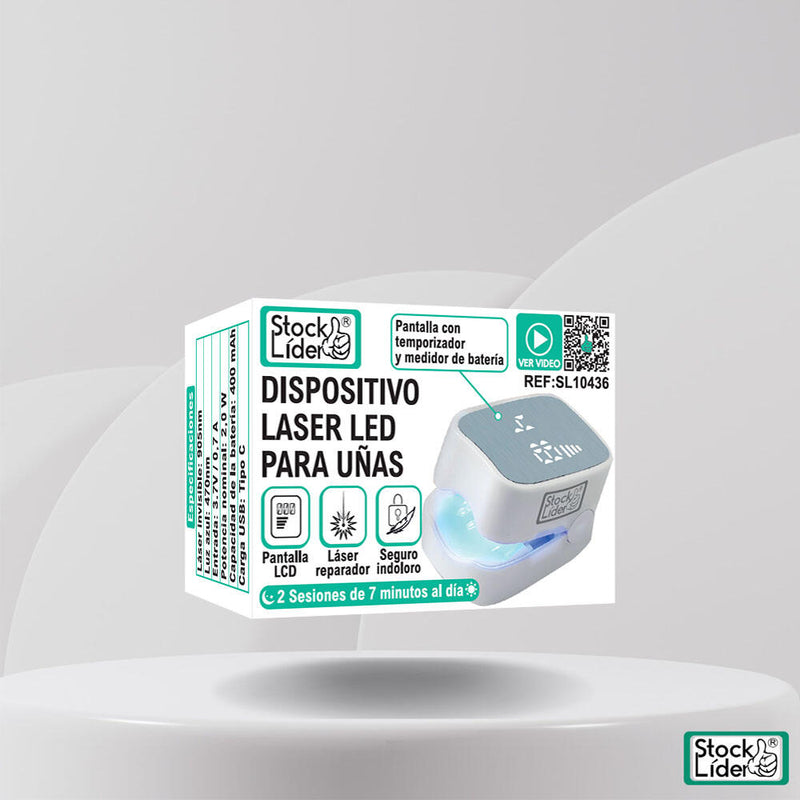 Dispositivo laser LED para uñas