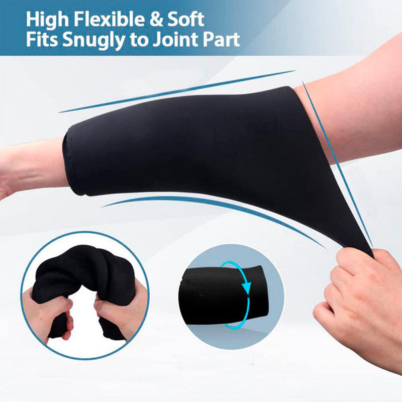 Almohadillas de gel para rodillas, codos y articulaciones, terapia de calor y frío para el tratamiento de dolor