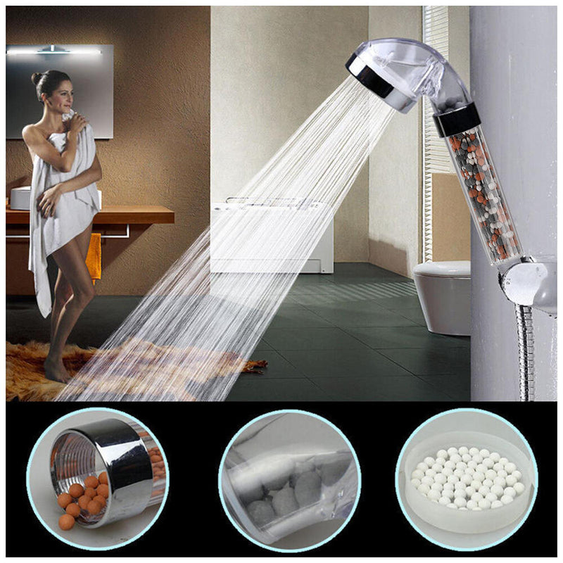 PACK 2 DUCHAS ECOLOGICAS CON FILTROS MINERALES LA ECODUCHA ORIGIANL CON GERMANIO Y TURMALINA